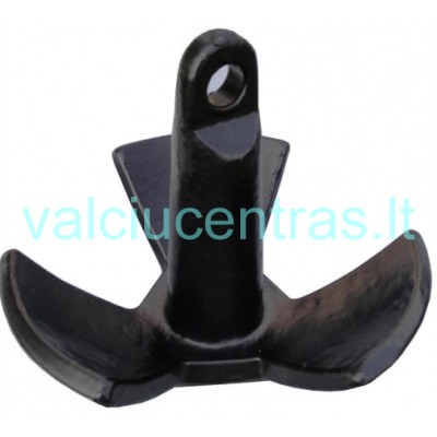 Gumuotas trišakis inkaras